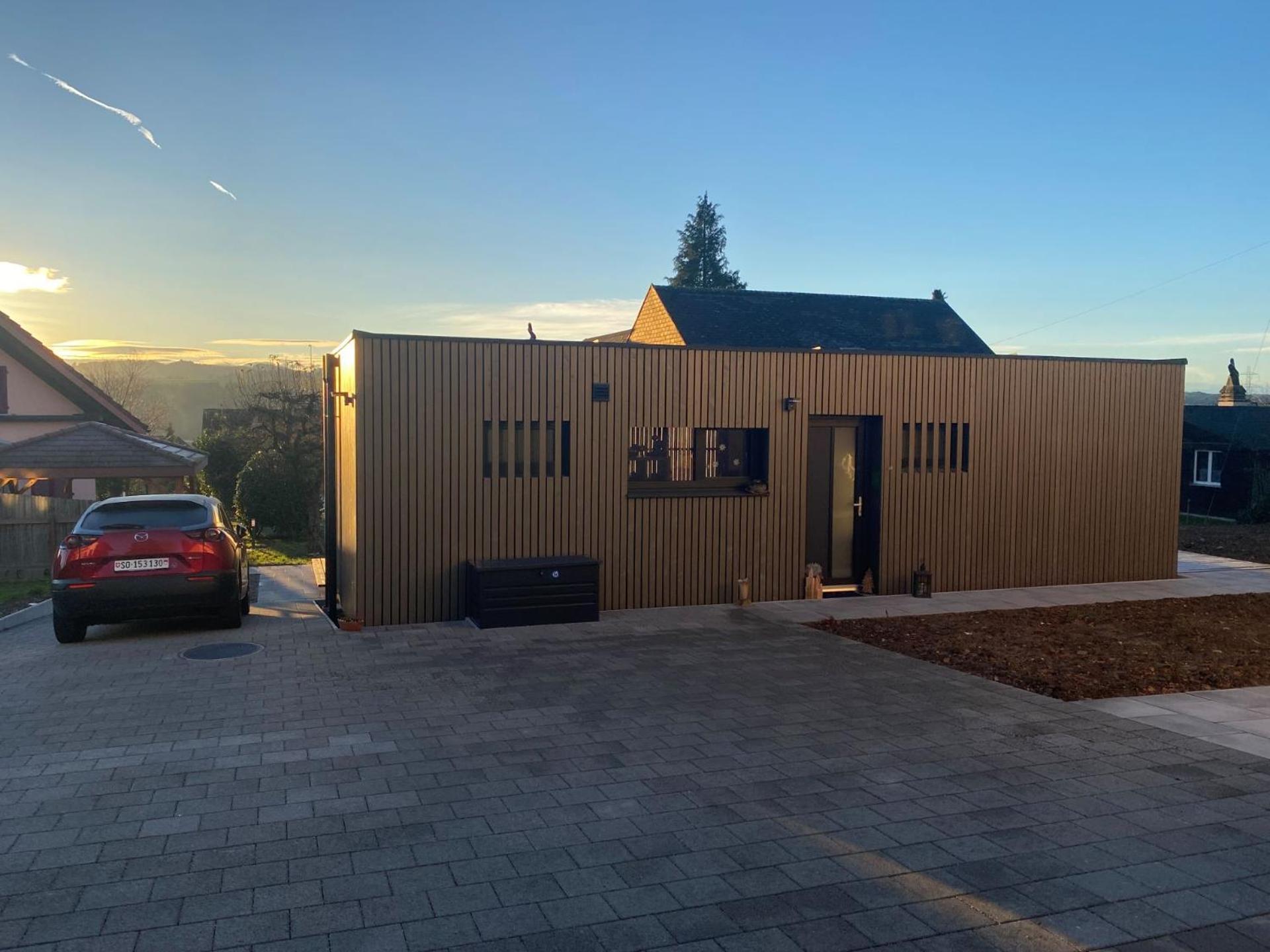 Auf Wolke 7 - Gaeste-Studio Im Mini House In Ch-4556 Aeschi So Exterior photo